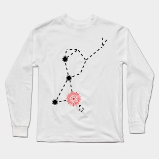 Swati Nakshatra Hindu Vedic Sidereal Astrology Constellation Long Sleeve T-Shirt